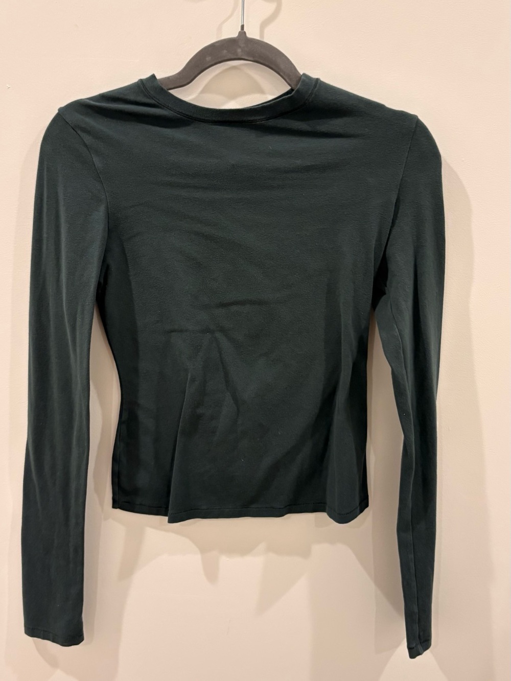Skims Top in Dark Green